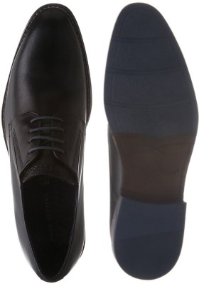 hush puppies black formal shoes for men