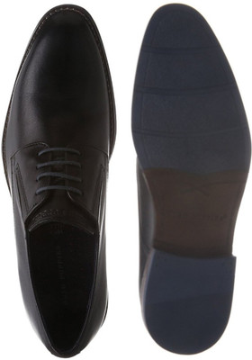 Hush puppies black new arrivals formal shoes for men