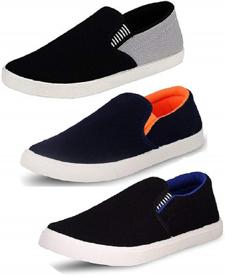 

Rifof 3 Combo Pack Of Shoes Loafers For Men(Multicolor
