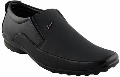 

Gubatti Men's Slip on Formal Shoes For Men Slip On For Men(Black