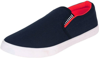 

Lee Won Loafers For Men(Multicolor, Black red