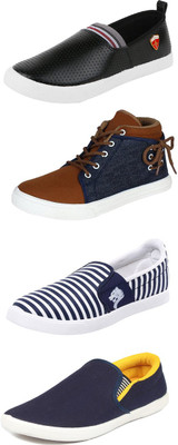 

Trenqs Sneakers For Men(Multicolor, Black