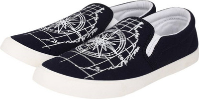 

ShoetoeZ CLOCK Casuals For Men(Blue
