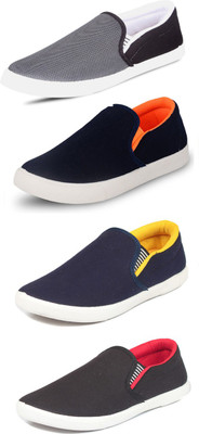 

Wwodcell Loafers For Men(Multicolor, Grey