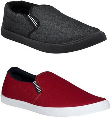 

WELDONE Loafers For Men(Black, Multicolor