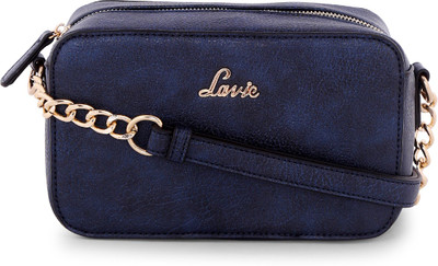 

Lavie Women Casual Blue PU Sling Bag