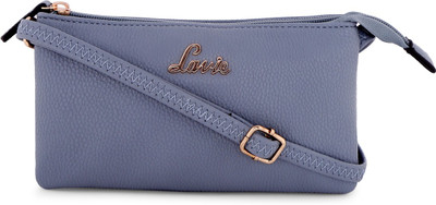 

Lavie Women Evening/Party Blue Leatherette Sling Bag