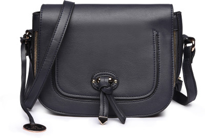 

Diana Korr Women Casual Blue PU Sling Bag