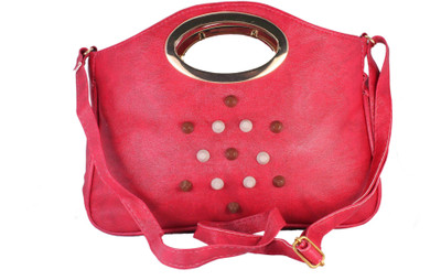 

Rasmarket Girls Evening/Party, Casual Red PU Sling Bag