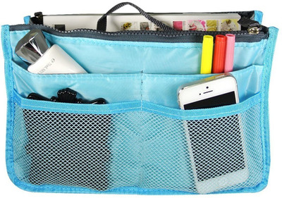 

House of Quirk Hand-held Bag(Blue)