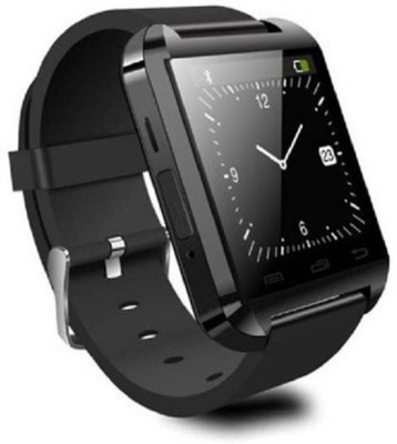 

Doodads U8 Smart Notification Bluetooth Smartwatch With iOs & Android Connect Black Smartwatch(Black Strap Free size)