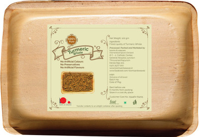 

looms & weaves Fresh Turmeric Root From Kerala - 400 Gm - Homestead Produce(400 g)