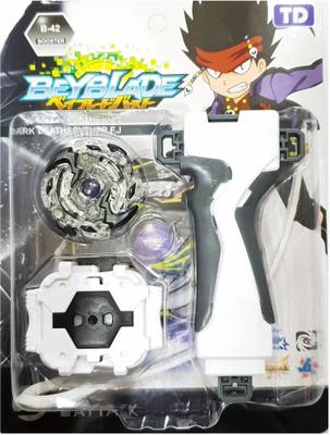 BEYBLADE Series BeyMisanga Dark DeathScyther High Quality Screw Fitted with Handle Launcher