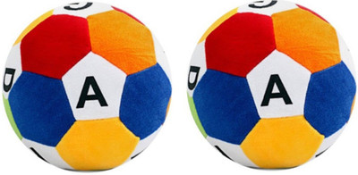 

DINAARKAN SOFT TOY COMBO OF 2 ABC BALL 21 cm - 21 cm(Multicolor)