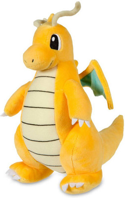 

imodish Pokemon Go Dragonite 22cms Soft Plush Stuffed Toy - 22 cm(Orange)