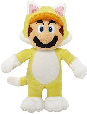 

Nintendo World Of Mario Bros U Cat Mario Plush(Yellow)