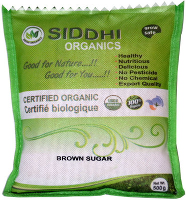 

SIDDHI ORGANICS Brown Sugar Sugar(500 g)