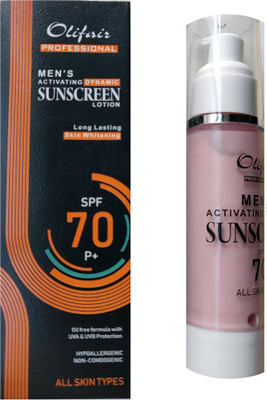 

Olifair Activating Dynamic Sunscreen Lotion - SPF Spf 70 PA+(50 ml)