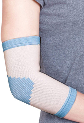 

Tynor Elbow Support - Small Elbow Support (S, White Blue)