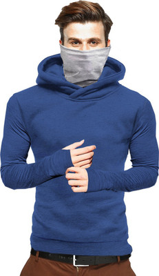 67 OFF on TRIPR Full Sleeve Solid Men Sweatshirt on Flipkart