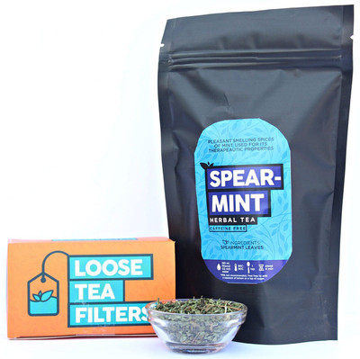 

The Tea Trove Spearmint Tea for Healthy B.P. & Digestion Herbs Green Tea(25 g, Pouch)