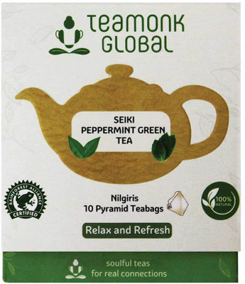 

Teamonk Global Seiki Peppermint Green Tea Box(10 Bags)
