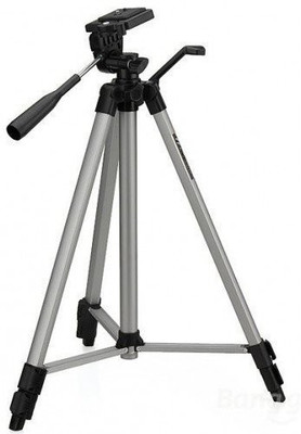 

SG Retails Hub Tripod -330A Aluminum Tripod Stand For Digital Camera Camcorder and Mobile holder | Tripod Stand For Mobile phone clip ,Suitable for most digital cameras and camcorders With moderate weight Maximum Height : 1345 mm , Leg Lock Type | Self-al