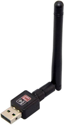 

Klick N Shop Wifi Antenna Dongle 600 Mbps Speed Connector 802.11n Wi Fi 2.4GHz Wireless LAN Network Card For All PC Desktop & Laptop USB Adapter USB Adapter USB Adapter(Black)