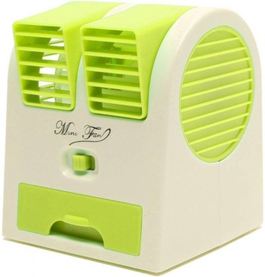 A CONNECT Z Mini Cooler mini cooler USB Fan-29 USB Fan(Green, White)