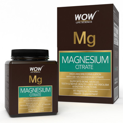

WOW Life Science Magnesium Citrate(60 No)