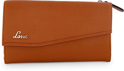 

Lavie Women Casual Brown Artificial Leather Wallet(5 Card Slots)