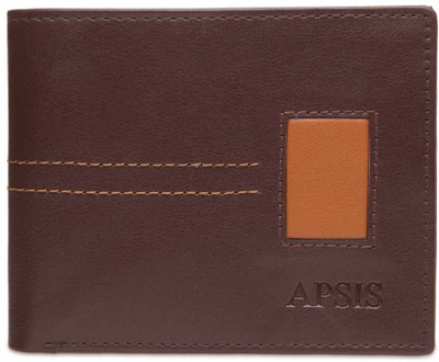 

APSIS Men Brown Artificial Leather Wallet(6 Card Slots)