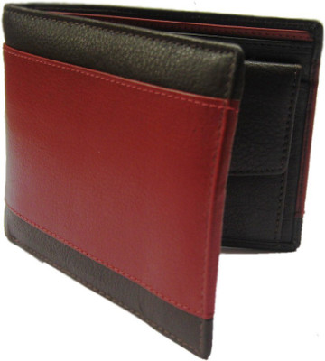 

sidrah soft Women Maroon Genuine Leather Card Holder(4 Card Slots), Red and brown