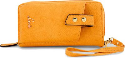 

Lavie Women Yellow Artificial Leather Wallet(5 Card Slots)