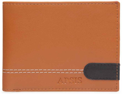 

APSIS Men Tan Artificial Leather Wallet(6 Card Slots)