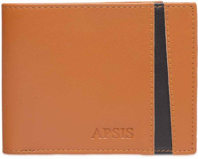 

APSIS Men Tan Artificial Leather Wallet(3 Card Slots)