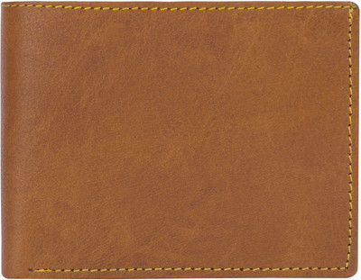 

Camouflage In Men Multicolor Genuine Leather Wallet(7 Card Slots), Light brown