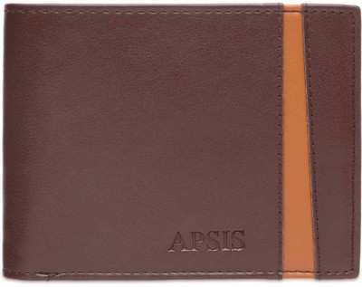 

APSIS Men Brown Artificial Leather Wallet(3 Card Slots)