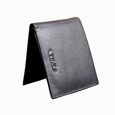 

ABYS Black Genuine Leather Travel Document Holder||Card Holder||Money Purse for Men(Black)
