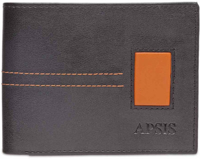 

APSIS Men Black Artificial Leather Wallet(6 Card Slots)
