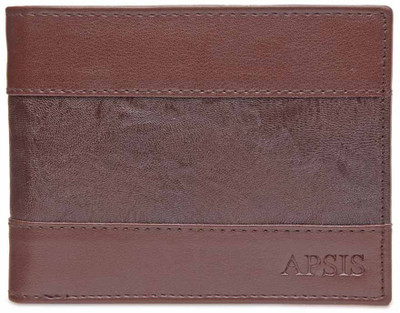 

APSIS Men Brown Artificial Leather Wallet(3 Card Slots)