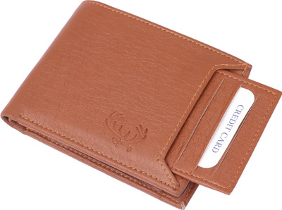 

Redrho Men Tan Artificial Leather Wallet(6 Card Slots)