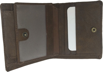

Wildmount Boys Tan Genuine Leather Wallet(6 Card Slots), Brown