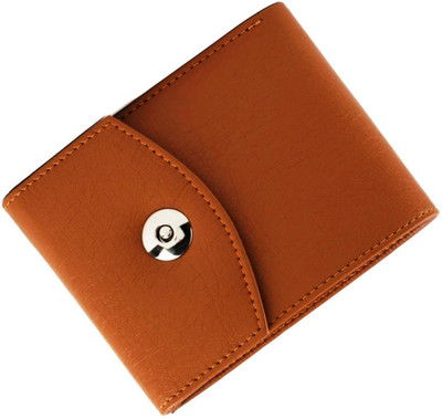 

Wenzest Men Tan Genuine Leather Wallet(6 Card Slots)