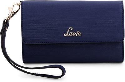 

Lavie Women Casual Blue Artificial Leather Wallet(5 Card Slots), Navy blue