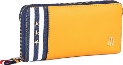 

Tommy Hilfiger Women Yellow Artificial Leather Wallet(12 Card Slots), Red