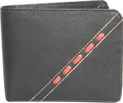 

woodland1 Men Black Artificial Leather Wallet(5 Card Slots)
