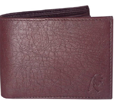 

Gskaa Men Brown Artificial Leather Wallet(9 Card Slots), Dark brown