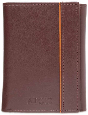 

APSIS Men Brown Artificial Leather Wallet(6 Card Slots)