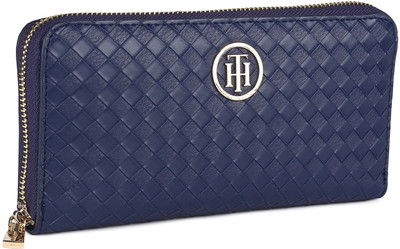 

Tommy Hilfiger Women Formal Blue Artificial Leather Wallet(12 Card Slots), Red